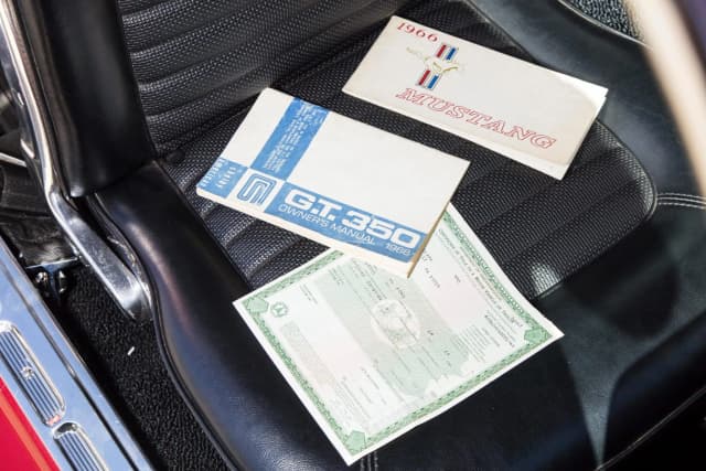 1966 Shelby Mustang GT350 4-Speed